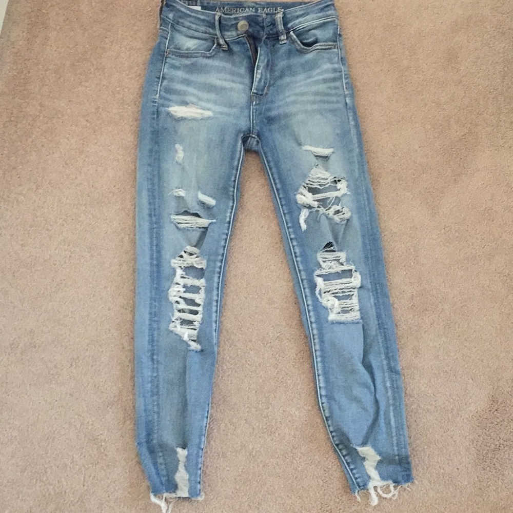 American Eagle Ripped Jeans